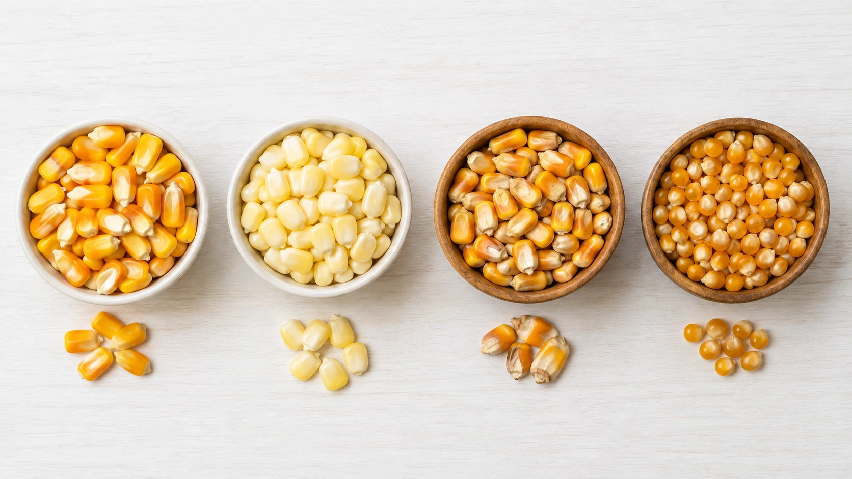 types of hybrid corn seeds exported from India